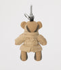 Beige Cashmere Thomas Bear Trench Coat Charm