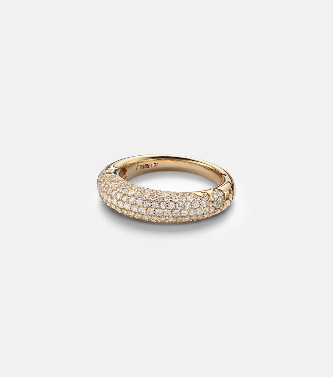 Engelbert - New York 66 Medium 18kt gold ring with diamonds