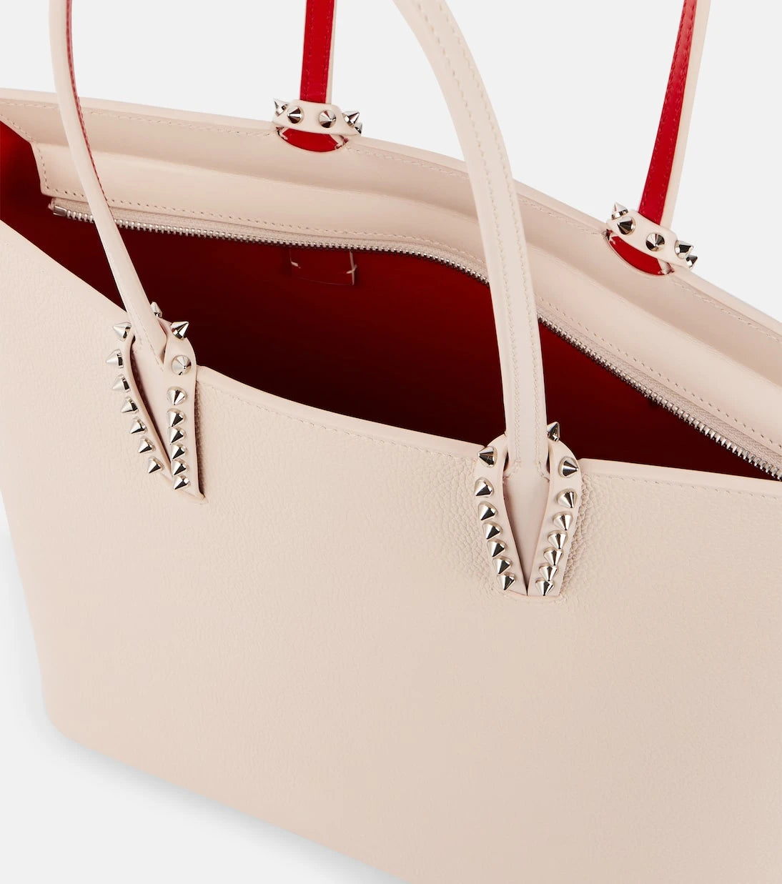 Christian Louboutin - حقيبة كاباتا توت من الجلد