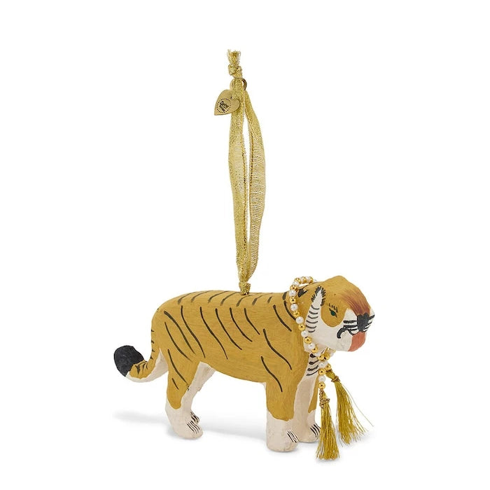 Коледна украса Doing Goods Tinsel Tiger Ornament