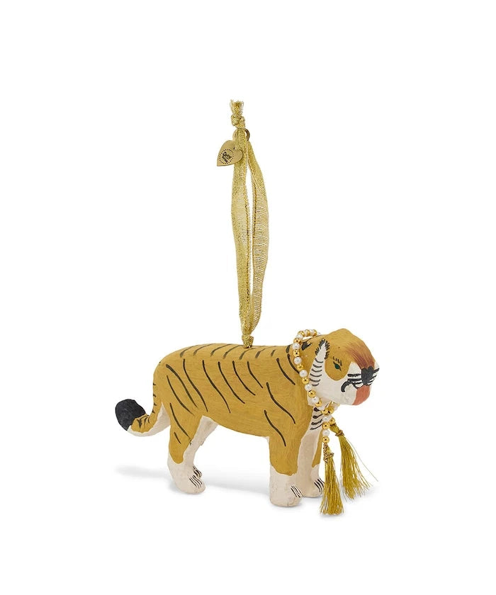 Коледна украса Doing Goods Tinsel Tiger Ornament