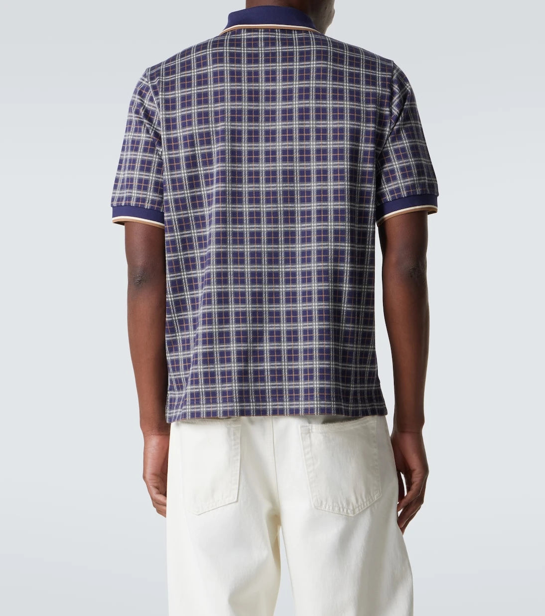 Burberry - قميص بولو كاروهات