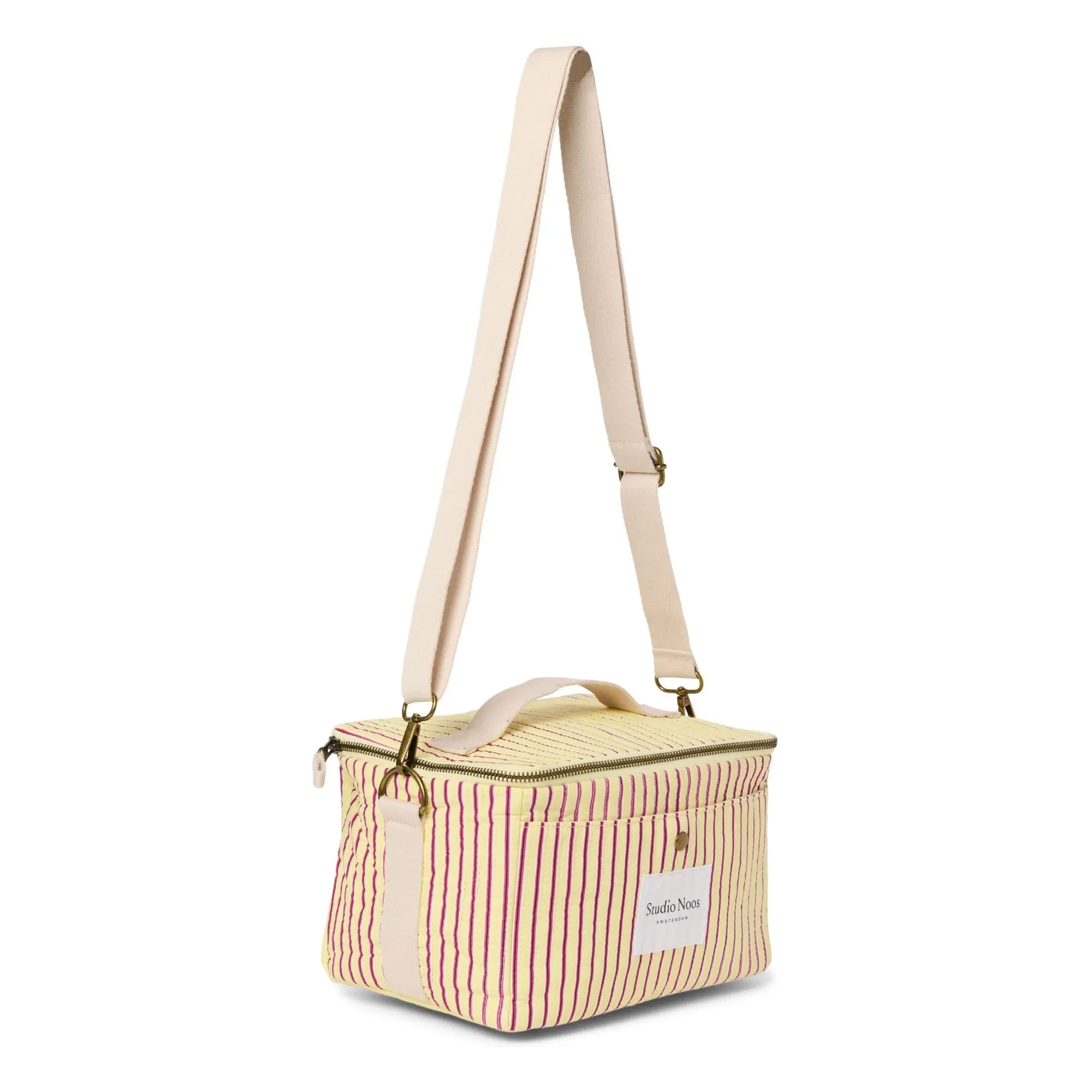 Studio Noos - Striped cooler | Pale yellow
