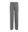 Skims Grey Cashmere Wide-Leg Trousers