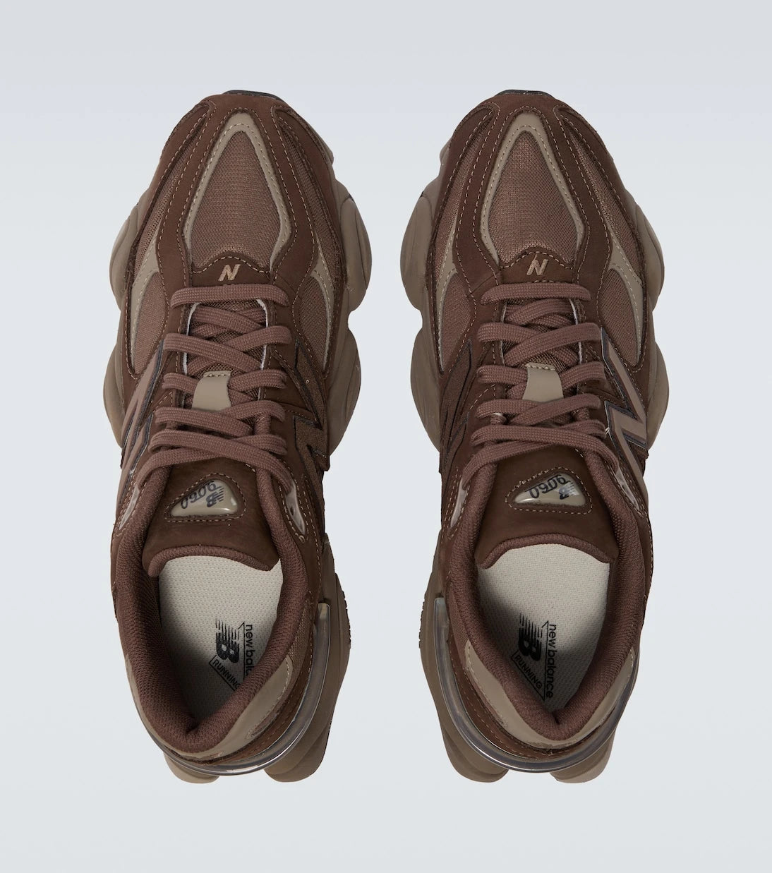 New Balance - 9060 suede-trimmed sneakers