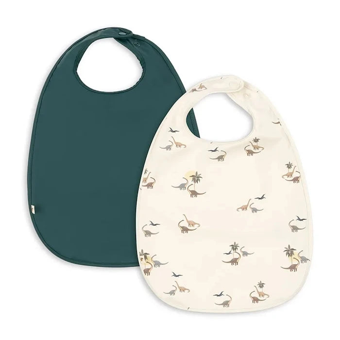 Бебешки лигавник Konges Sløjd 2 PACK DINNER BIB (2 части)