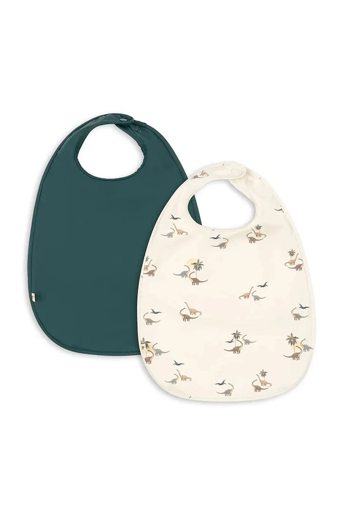 Бебешки лигавник Konges Sløjd 2 PACK DINNER BIB (2 части)