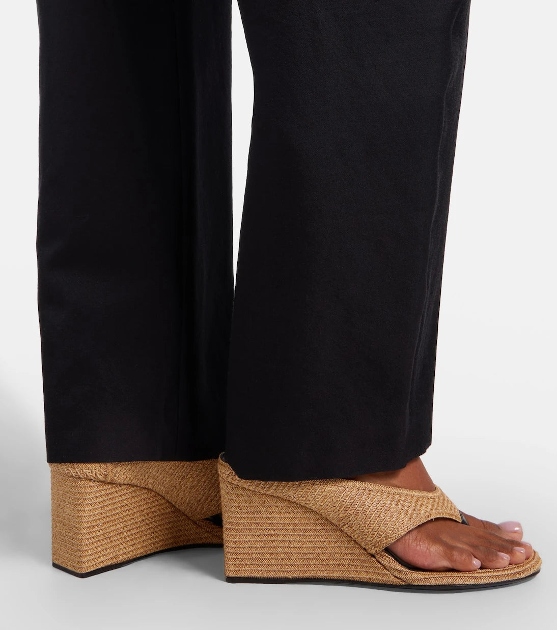 Alaïa - Cube wedge sandals