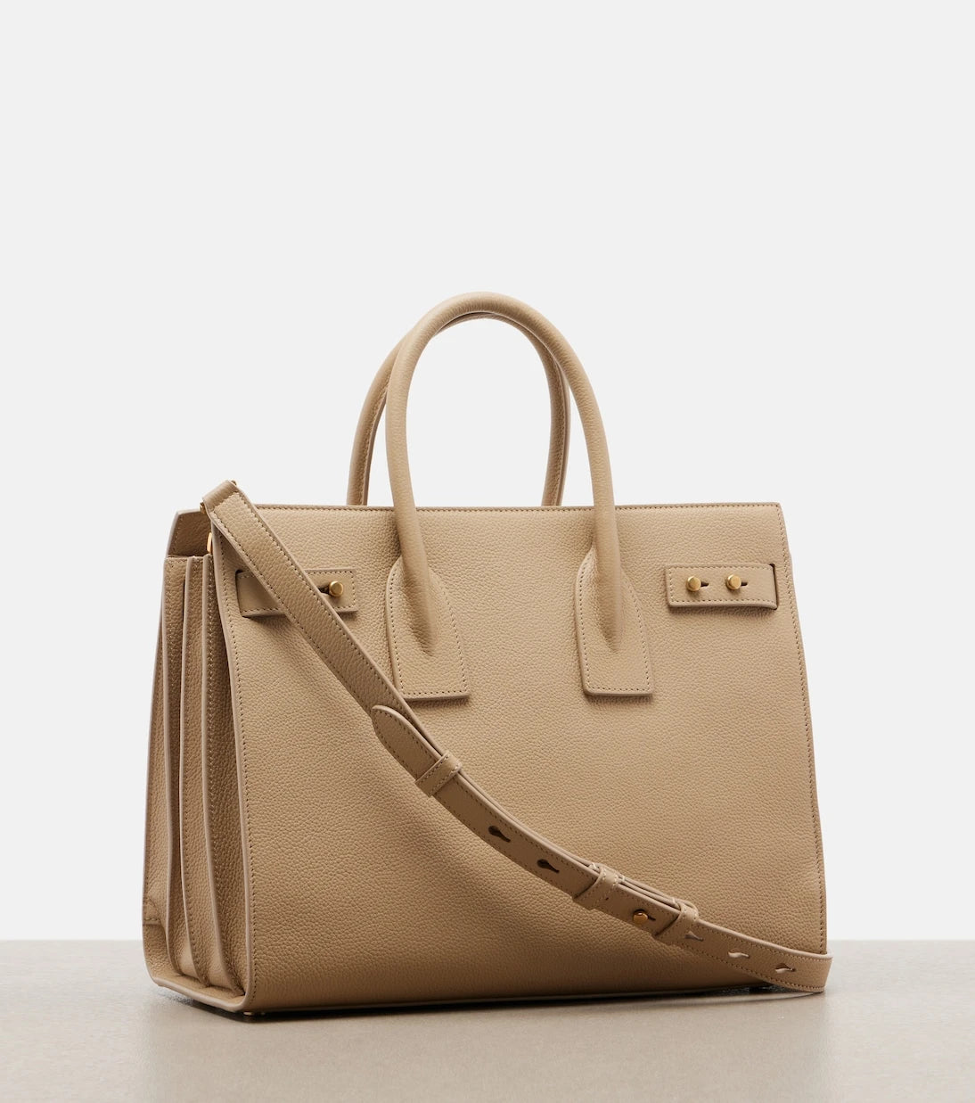 Saint Laurent - Sac De Jour Small leather tote bag