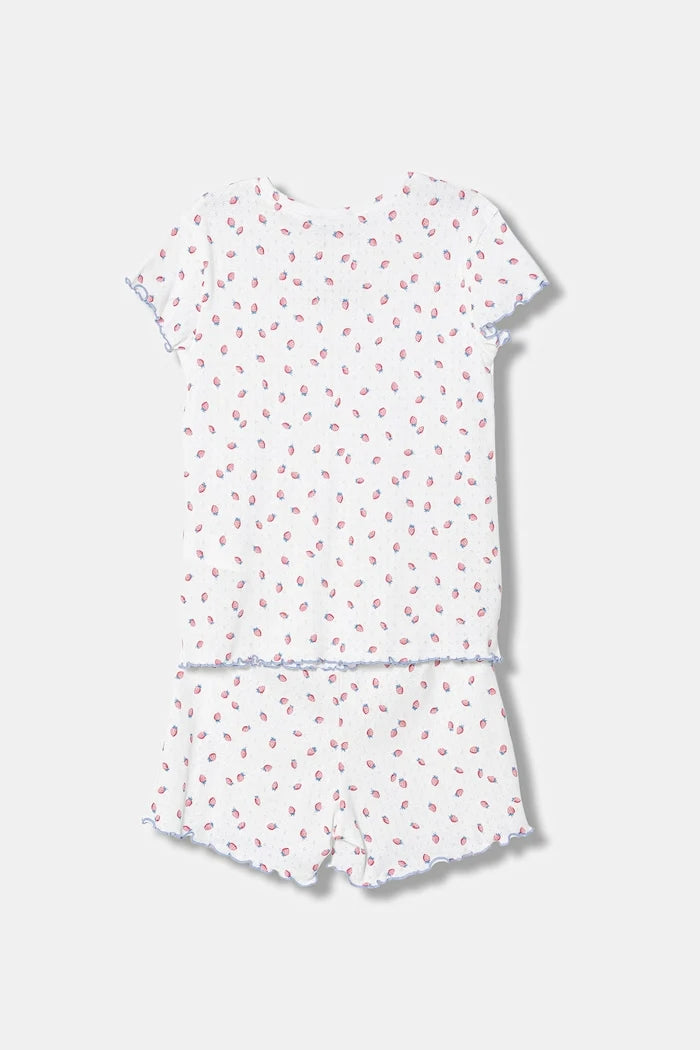 United Colors of Benetton çocuklar için iki parçalı pamuklu pijama