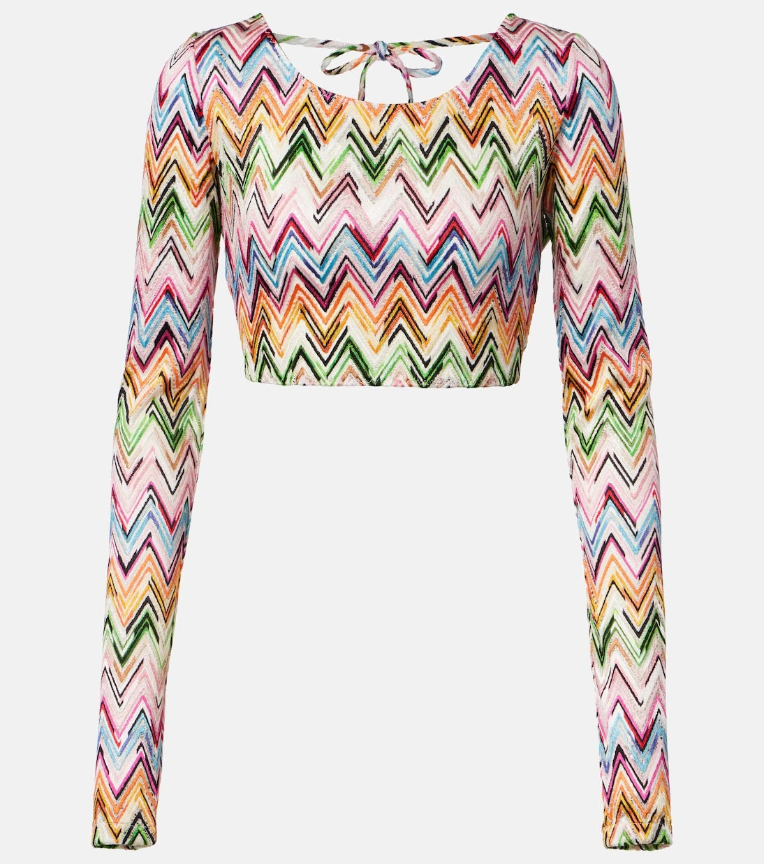 Missoni - Zigzag crop top