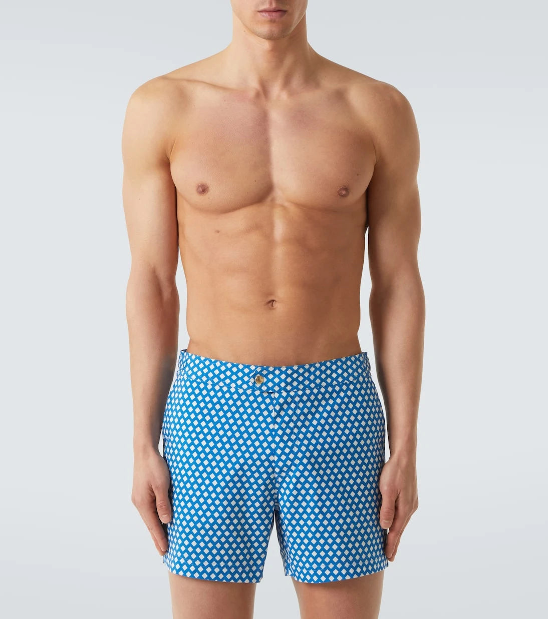 Tom Ford - Checked swim trunks