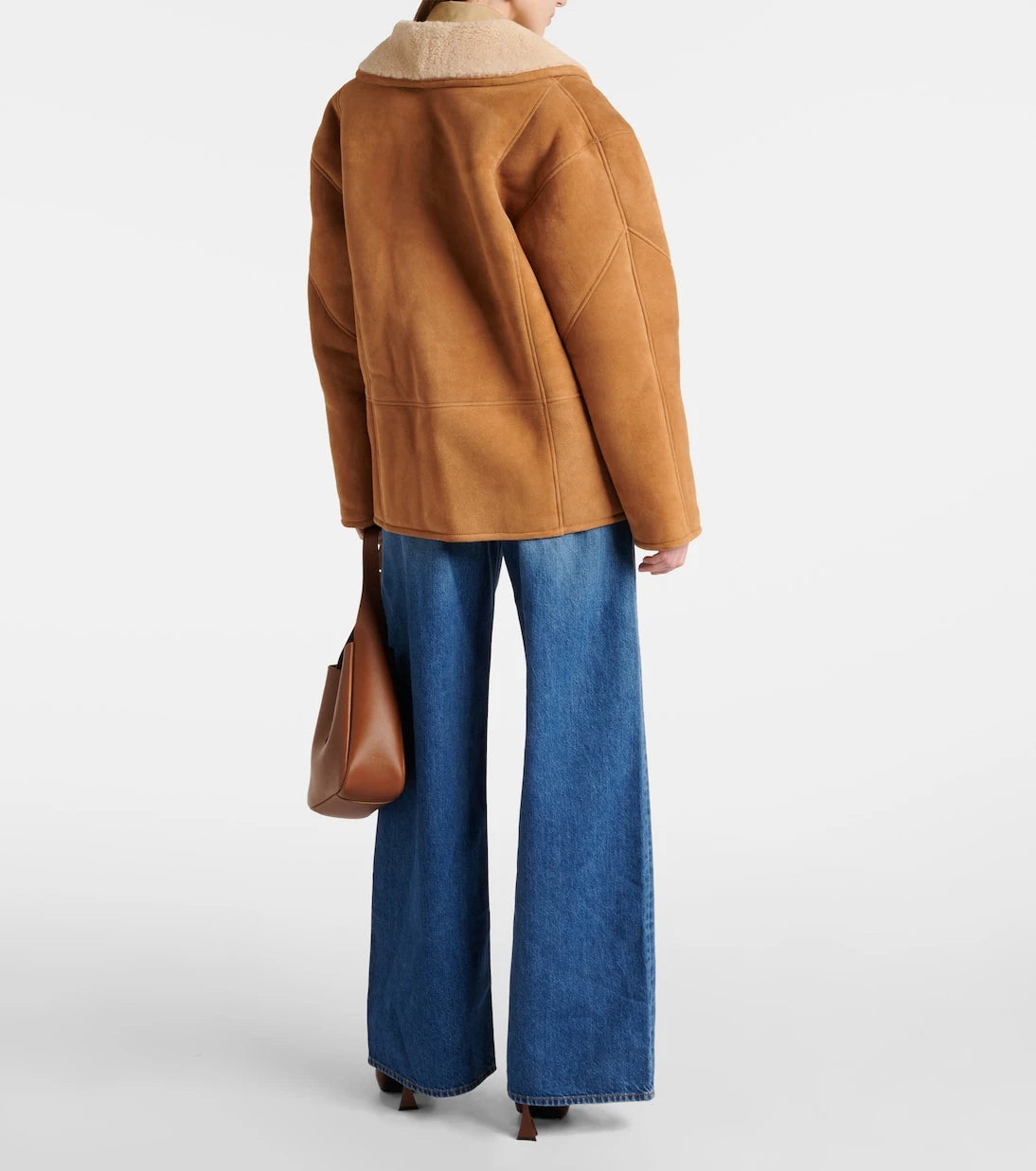 Blazé Milano - Tatoosh shearling-lined suede jacket