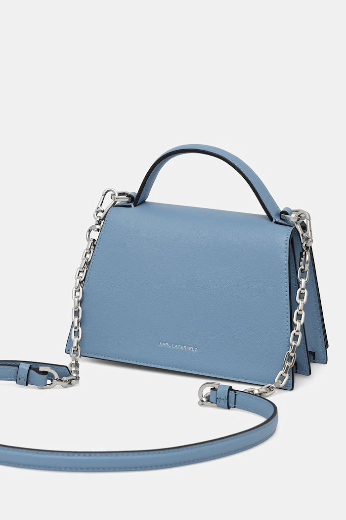 Karl Lagerfeld чанта crossbody дамска от кожа K/SIGNATURE