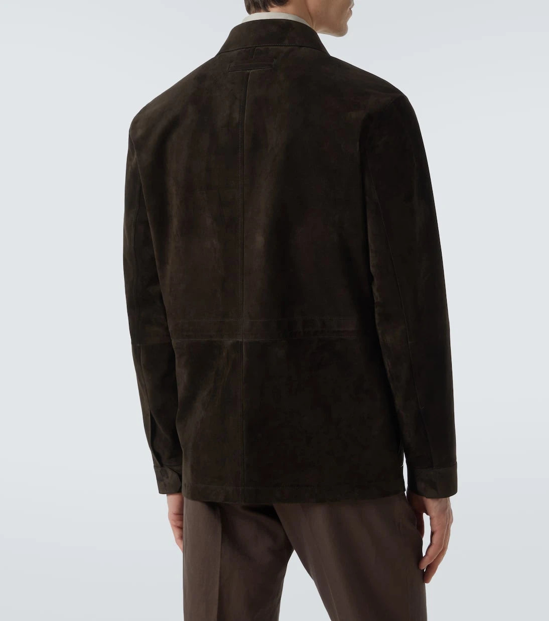 Zegna - Leather field jacket
