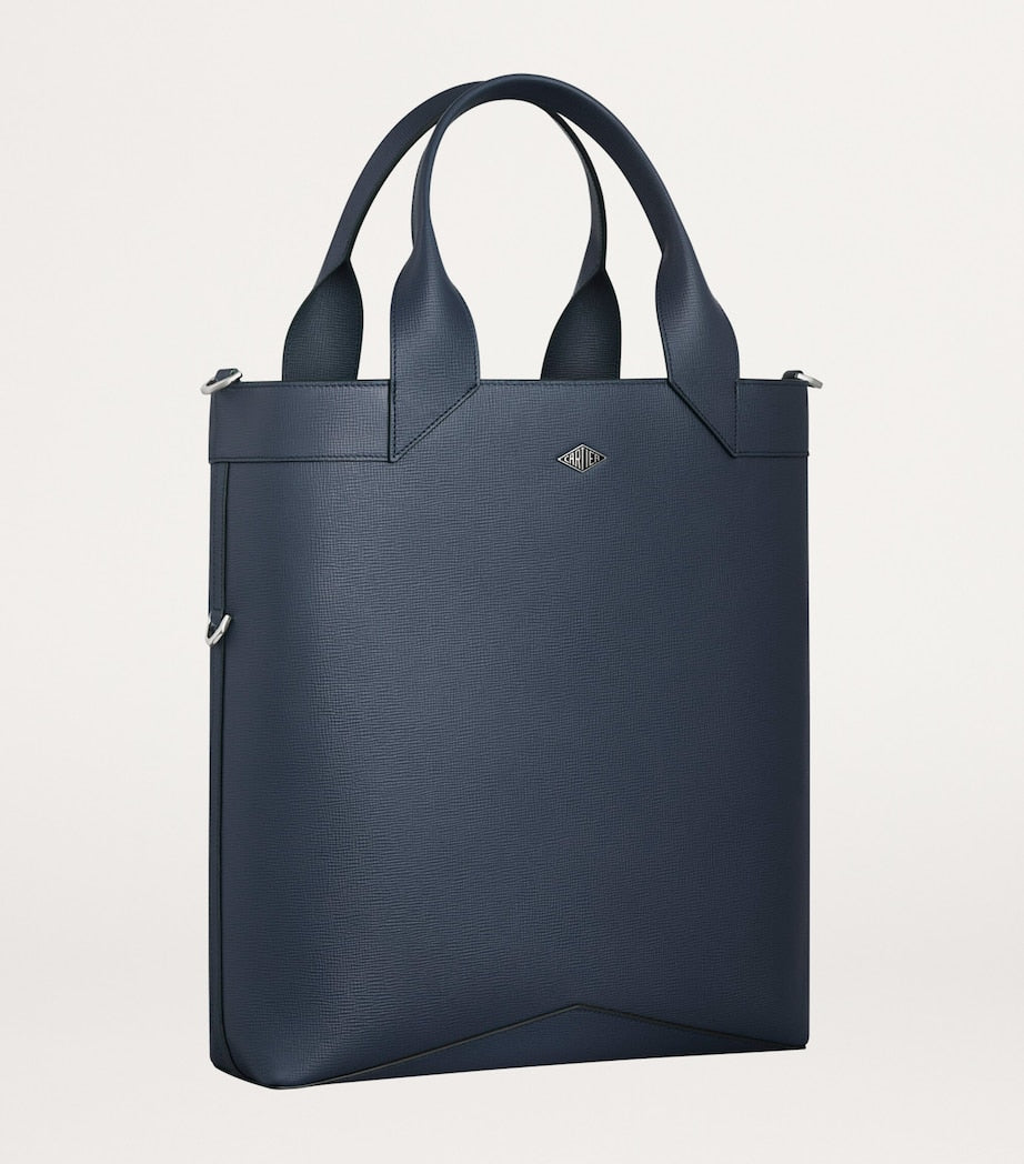Small Calfskin Losange Tote Bag