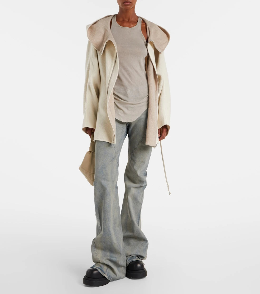 Rick Owens - Camel and wool jacket