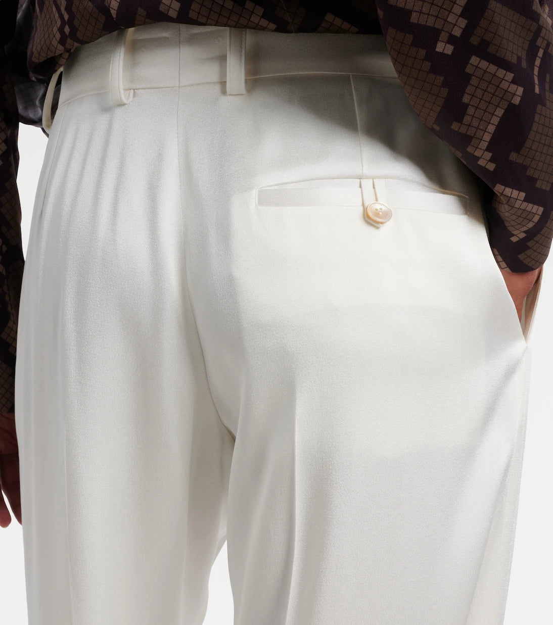 Stella McCartney - Satin wide-leg pants
