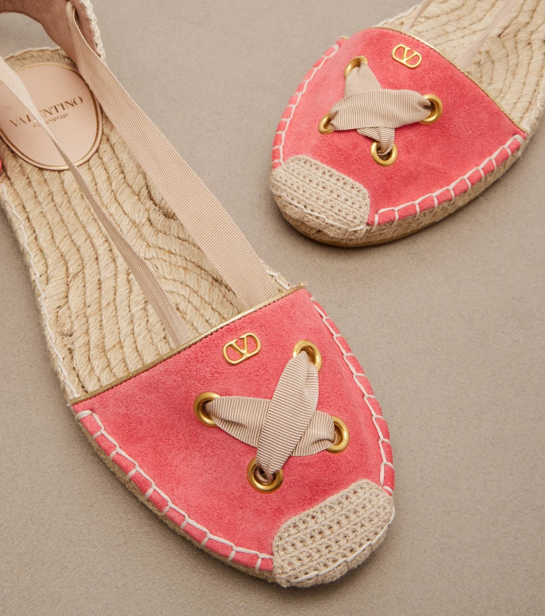 Valentino Garavani - Resort suede espadrilles