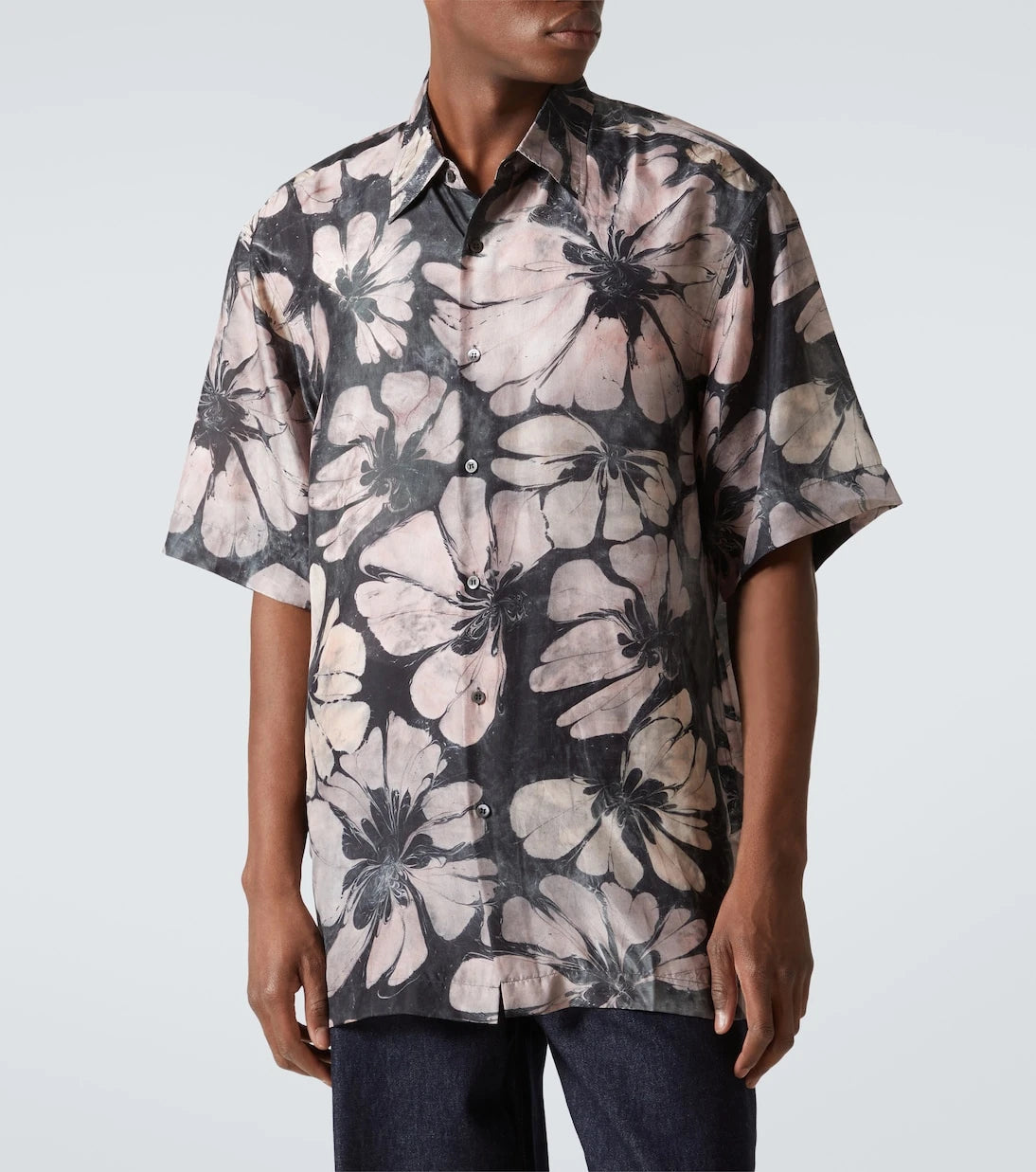 Dries Van Noten - Floral silk shirt