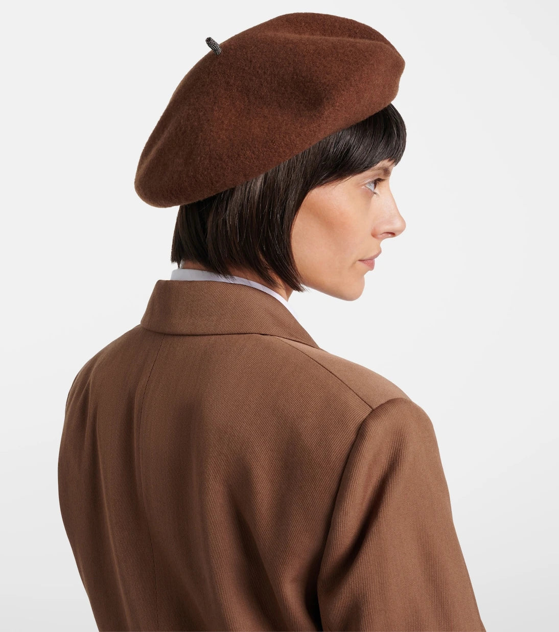 Brunello Cucinelli - Monili wool beret