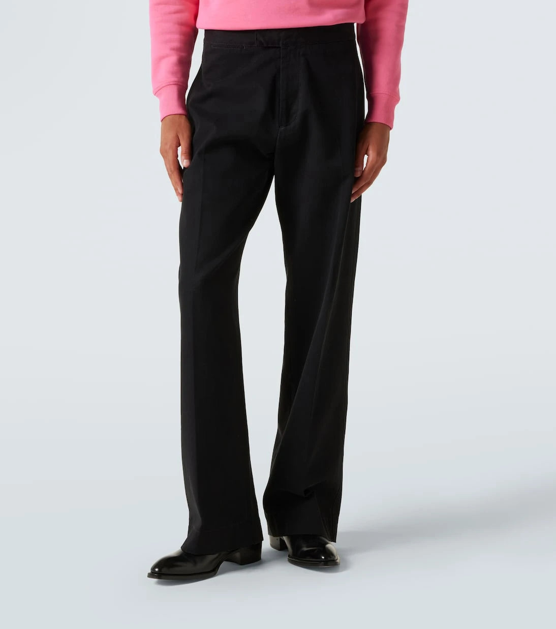 Tom Ford - Cotton drill wide-leg pants