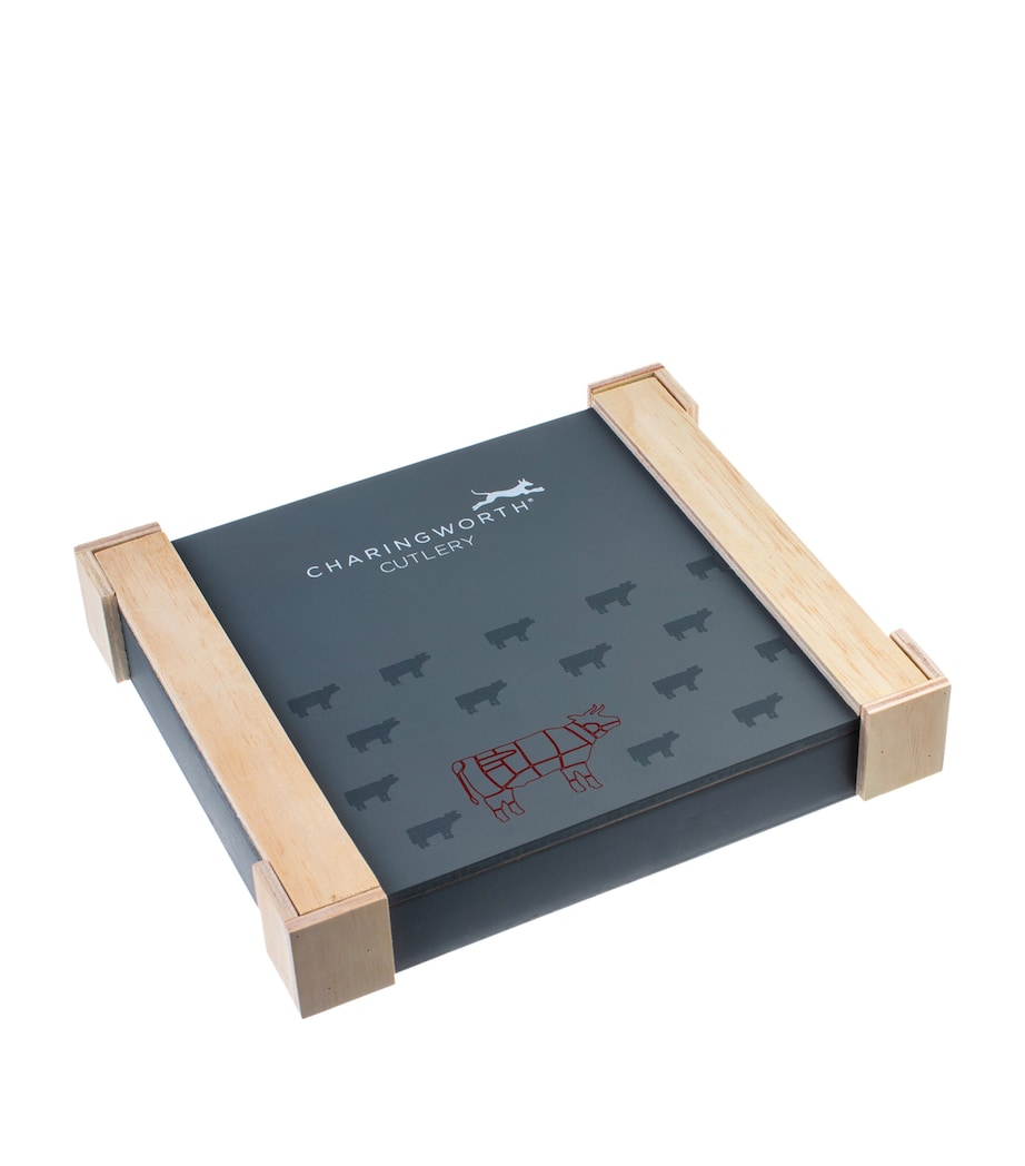 Charingworth Santol Stainless Steel Steak Knife and Fork Set