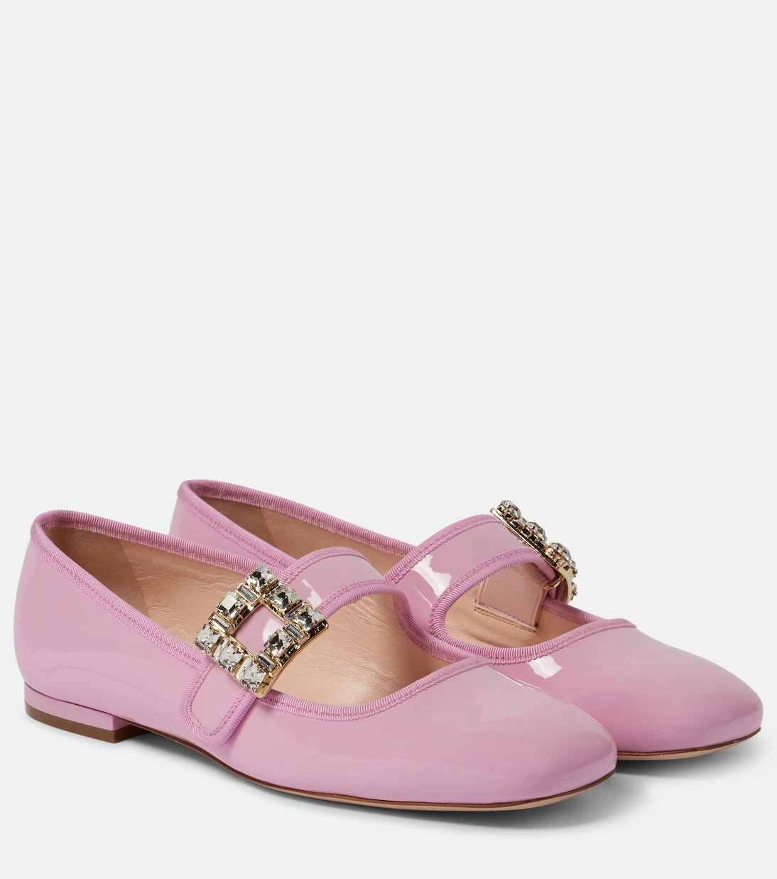 Roger Vivier - Très Vivier patent leather ballet flats