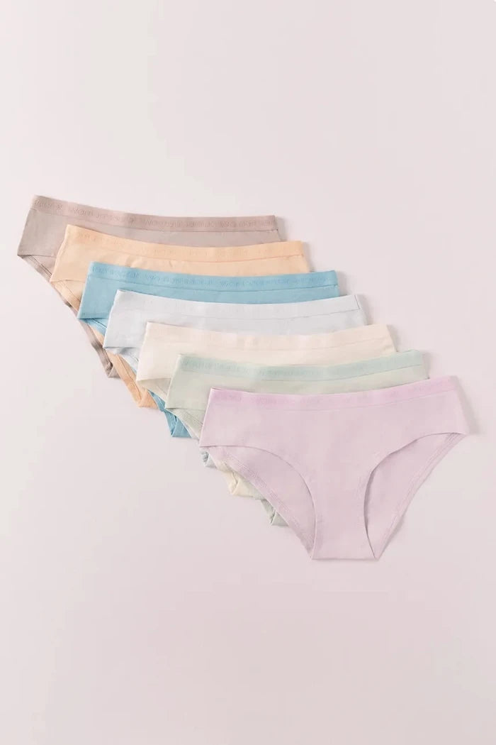 women'secret pamuklu ve elastanlı kadın bikini 7'li