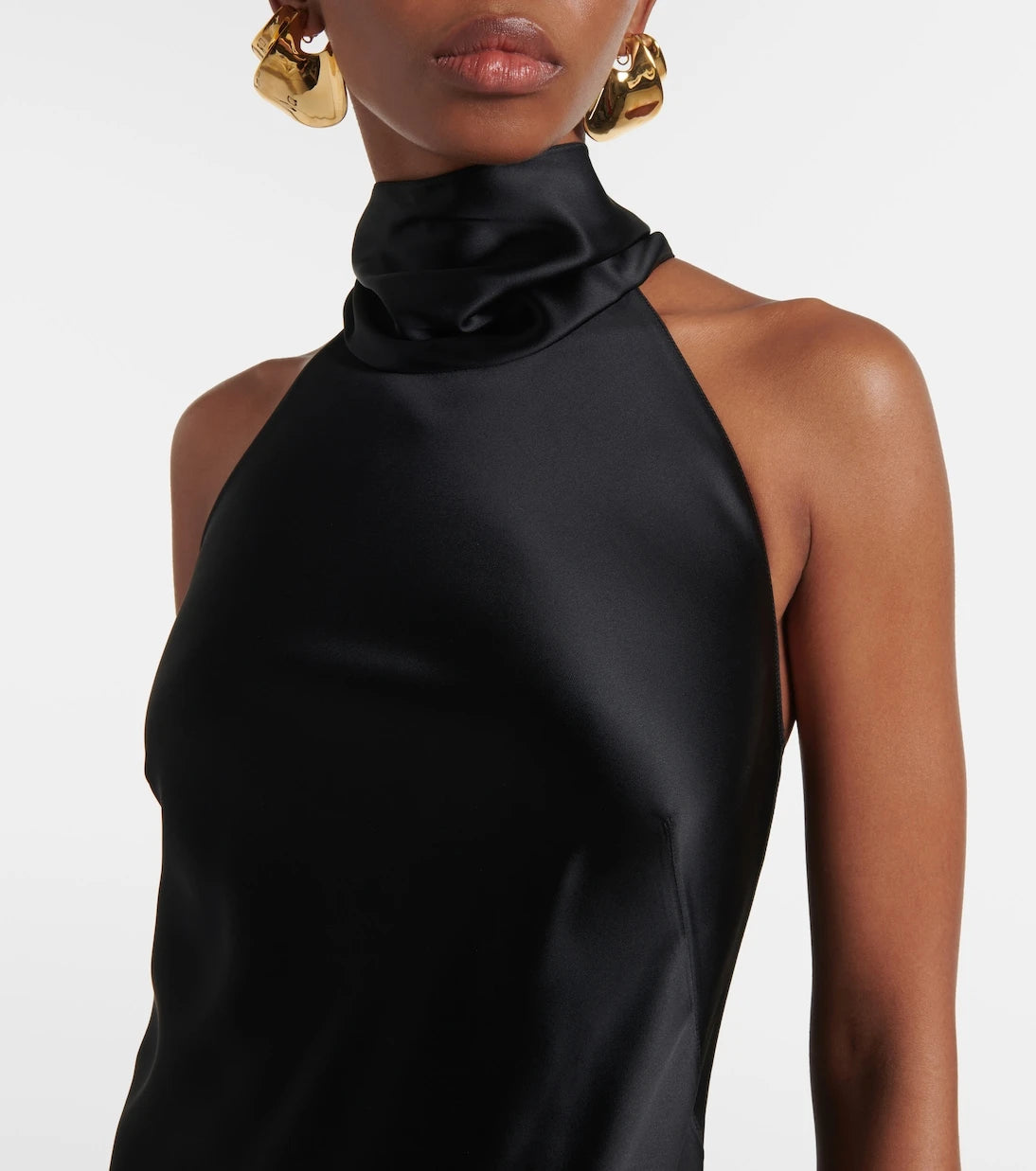 Ralph Lauren Collection - Chilton halterneck satin gown