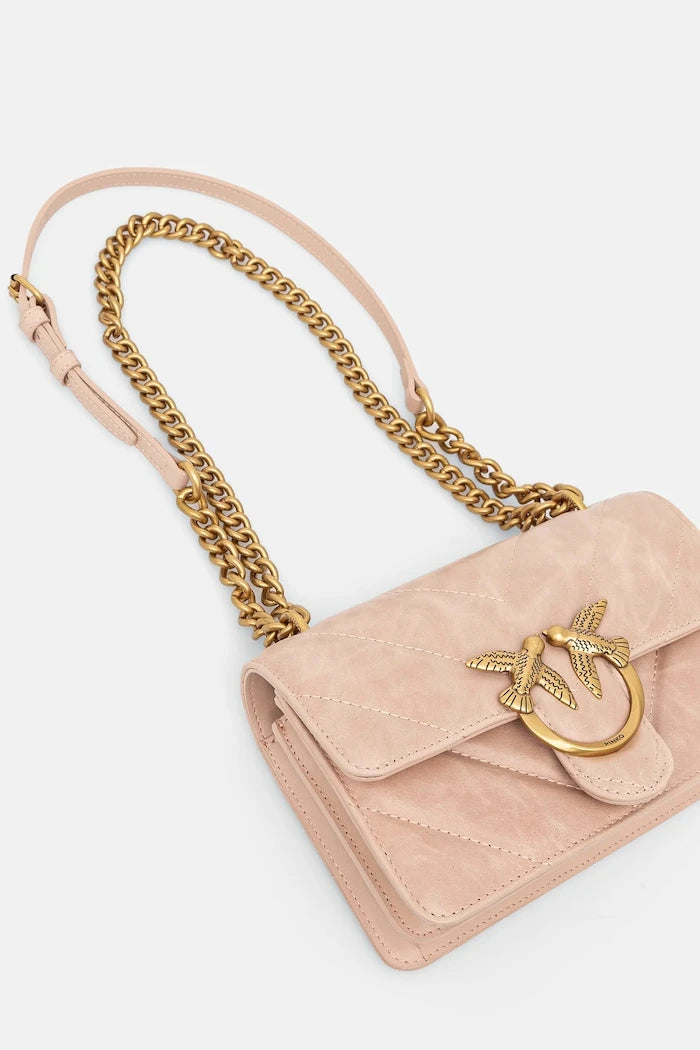 Кожена чанта Pinko