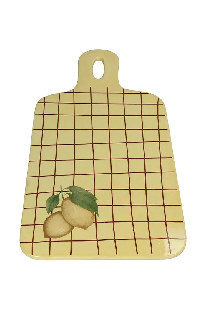home & lifestyle Lemon Dekoratif Tepsi 1,5 x 23 x 40,5 cm