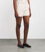 Tory Burch White Stripe Shorts
