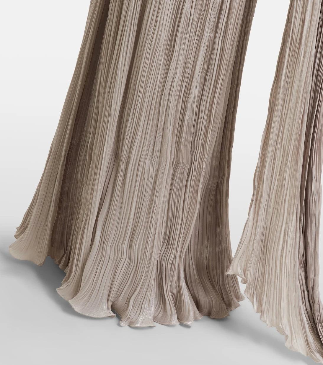 Marmar Halim - Pleated bustier gown