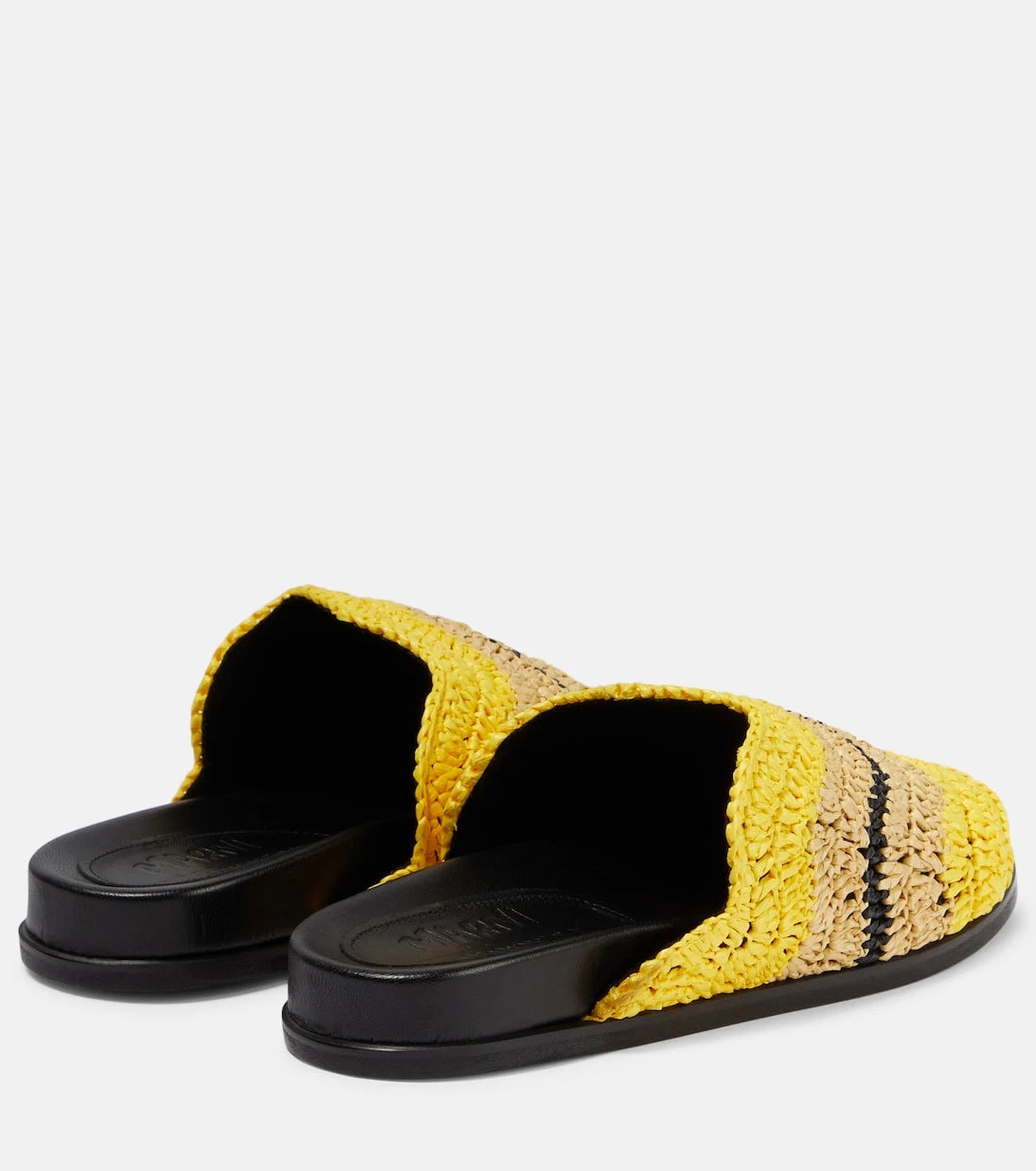 Marni - x No Vacancy Inn Fussbett raffia-effect slides