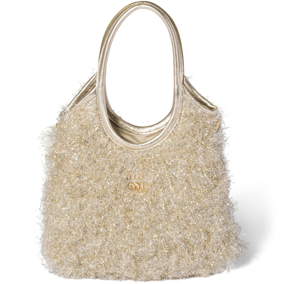 Lurex Ivy Shoulder Bag