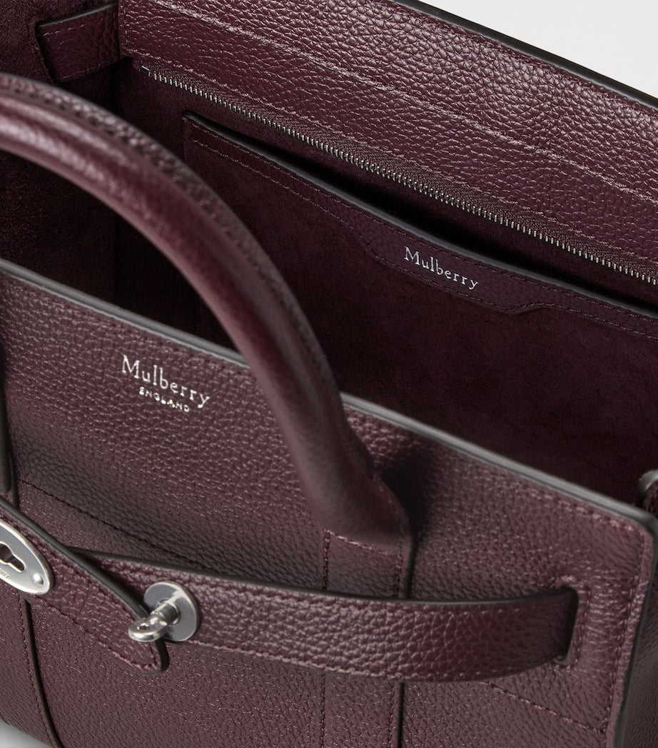 Mulberry Mini Bayswater Cross-Body Bag BLACK CHERRY