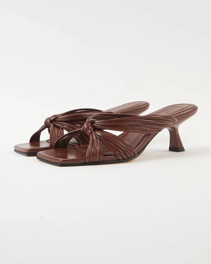 Souliers Martinez AMANDA Deri Terlik