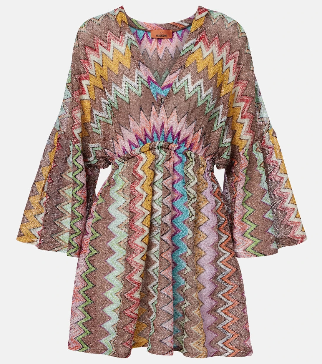 Missoni - Zigzag lamé kaftan