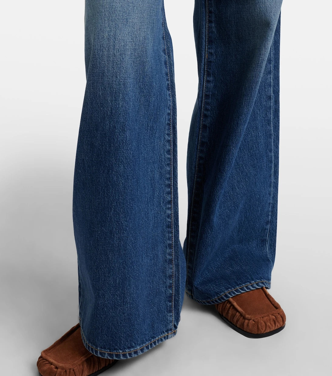Slvrlake - Eva faded wide-leg jeans