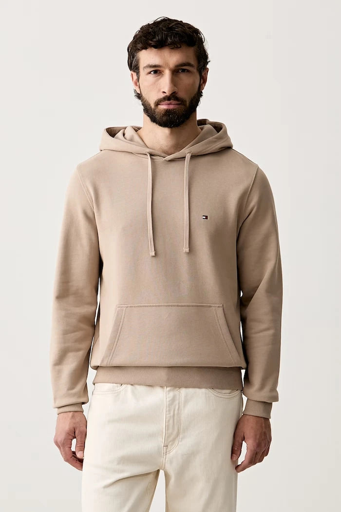 Tommy Hilfiger kapüşonlu erkek pamuklu sweatshirt