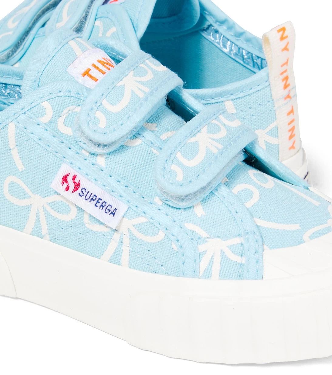 Tinycottons - x Superga Bows printed sneakers