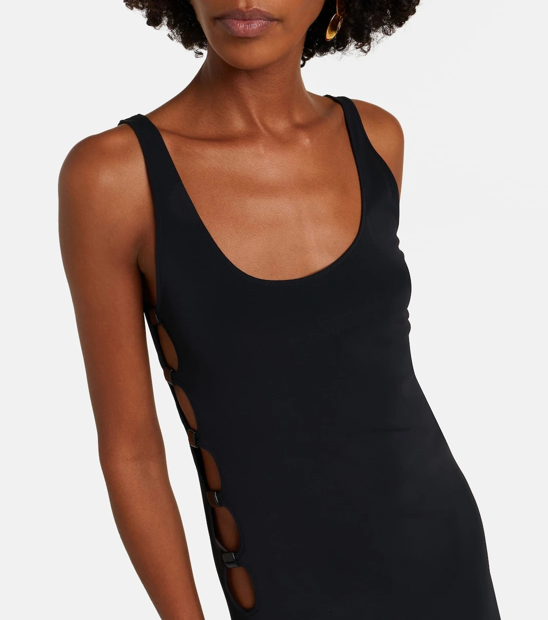 Eres - Ellipse cutout midi dress