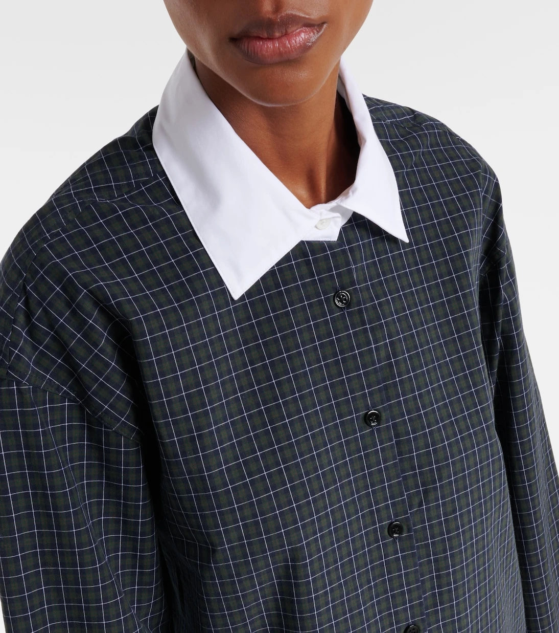 The Frankie Shop - Hylan checked cotton shirt