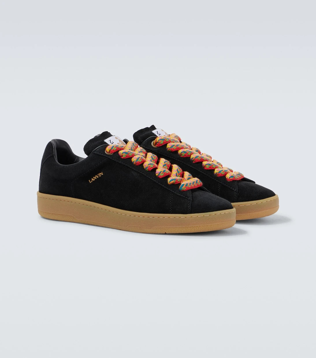 Lanvin - Curb Lite suede sneakers