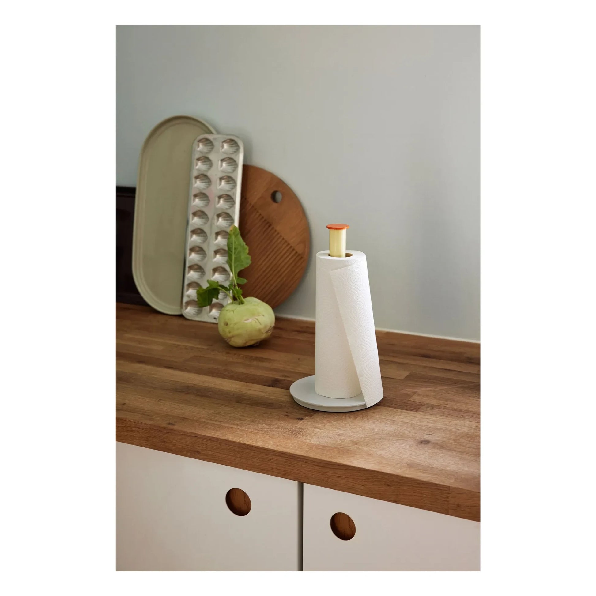 Hübsch - Play paper towel holder | Yellow
