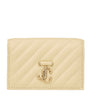 Beige Curve Nello Leather Wallet