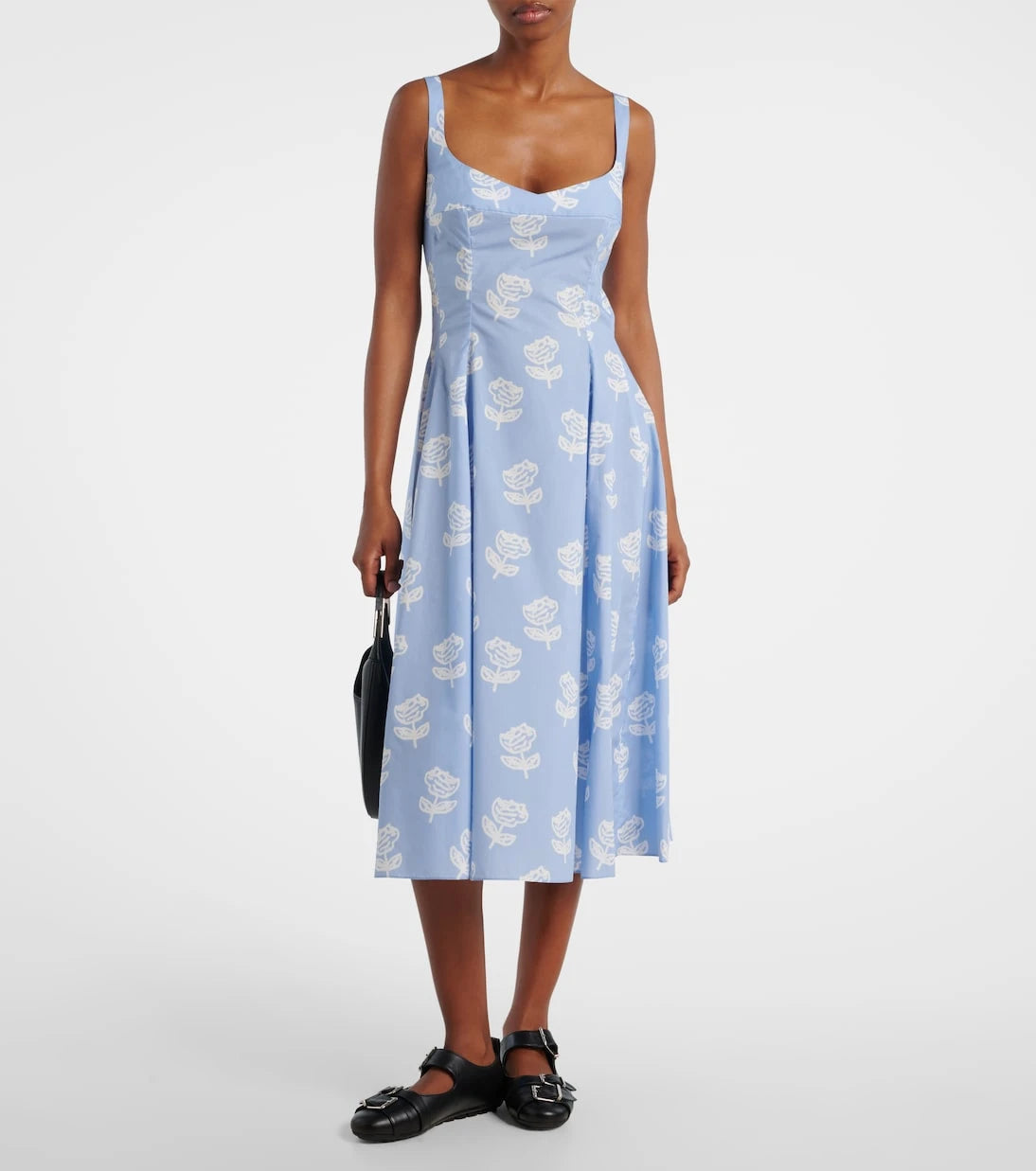 Marni - Floral cotton midi dress