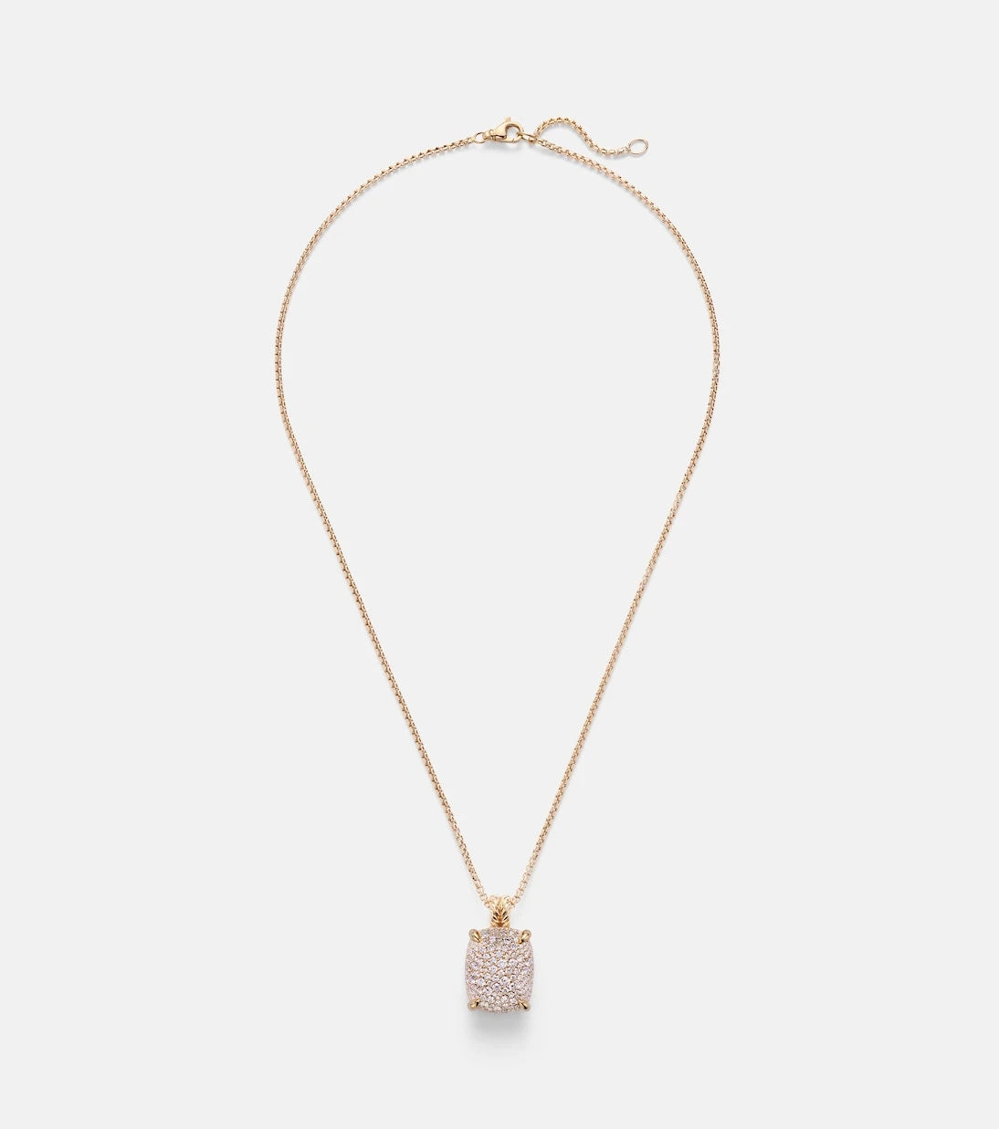 David Yurman - Châtelaine® 18kt gold pendant necklace with diamonds