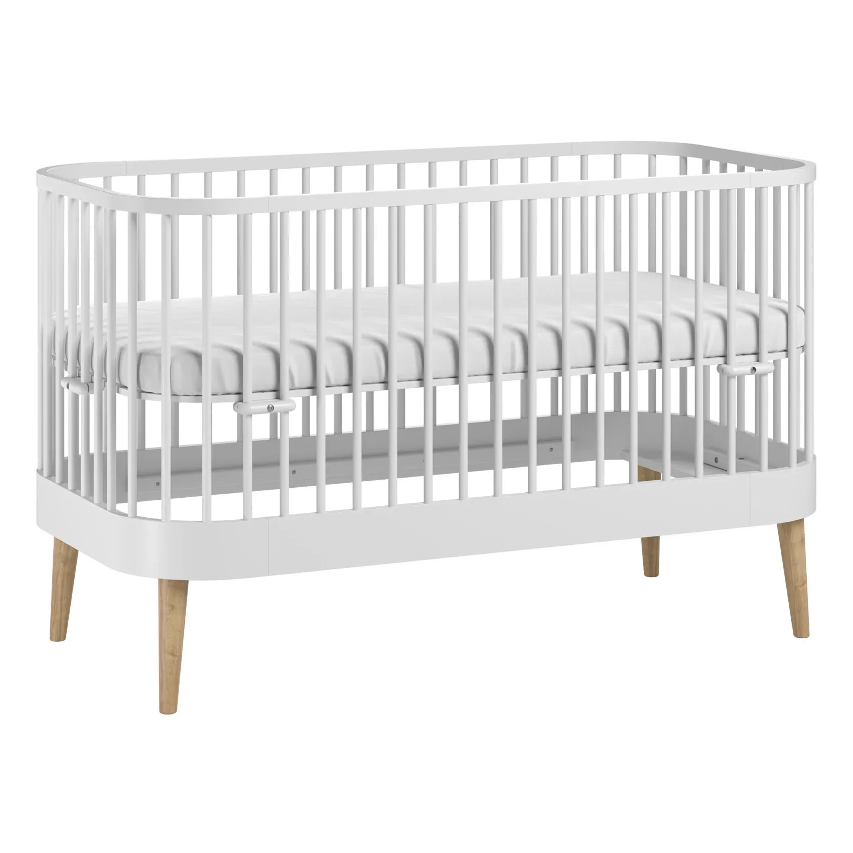 VOX - Paris Convertible Cot - 70 x 140 cm | White